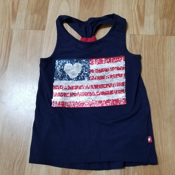 Maggie & Zoe Americana Sequin Racerback 5/6 - Picture 2 of 8